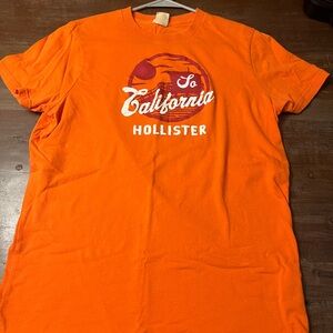 Hollister Vibrant Orange Tee